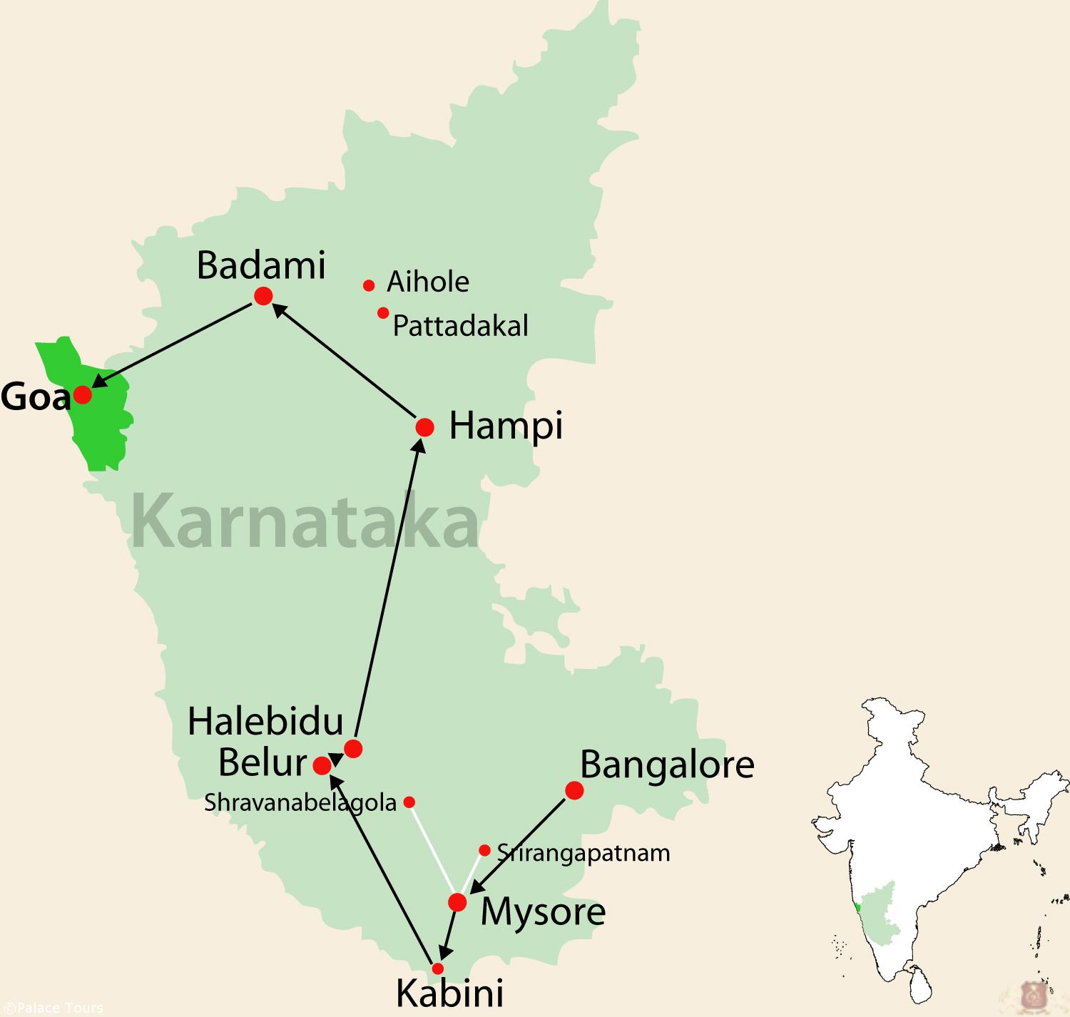 Tour Map