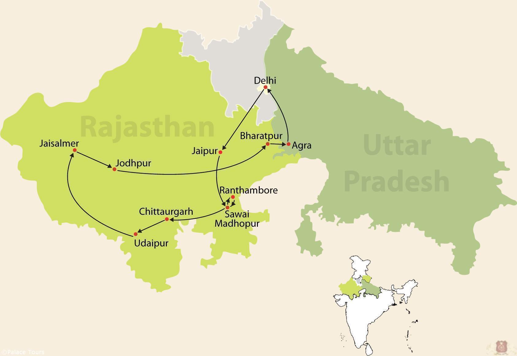 Tour Map
