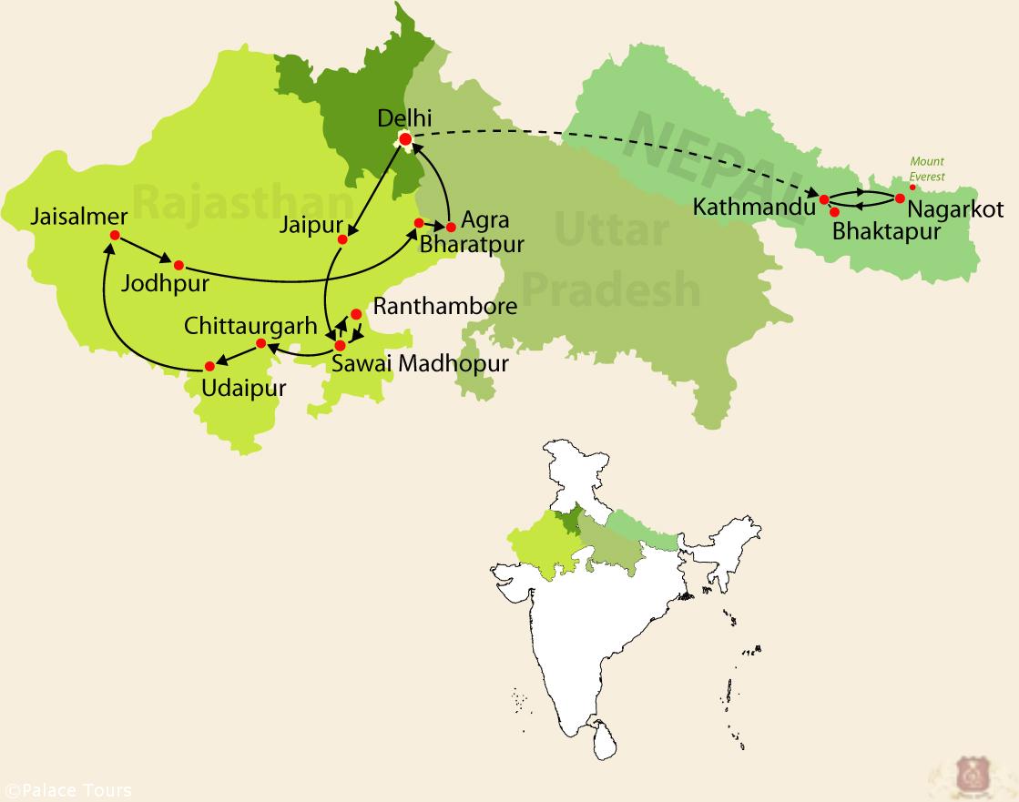 Tour Map