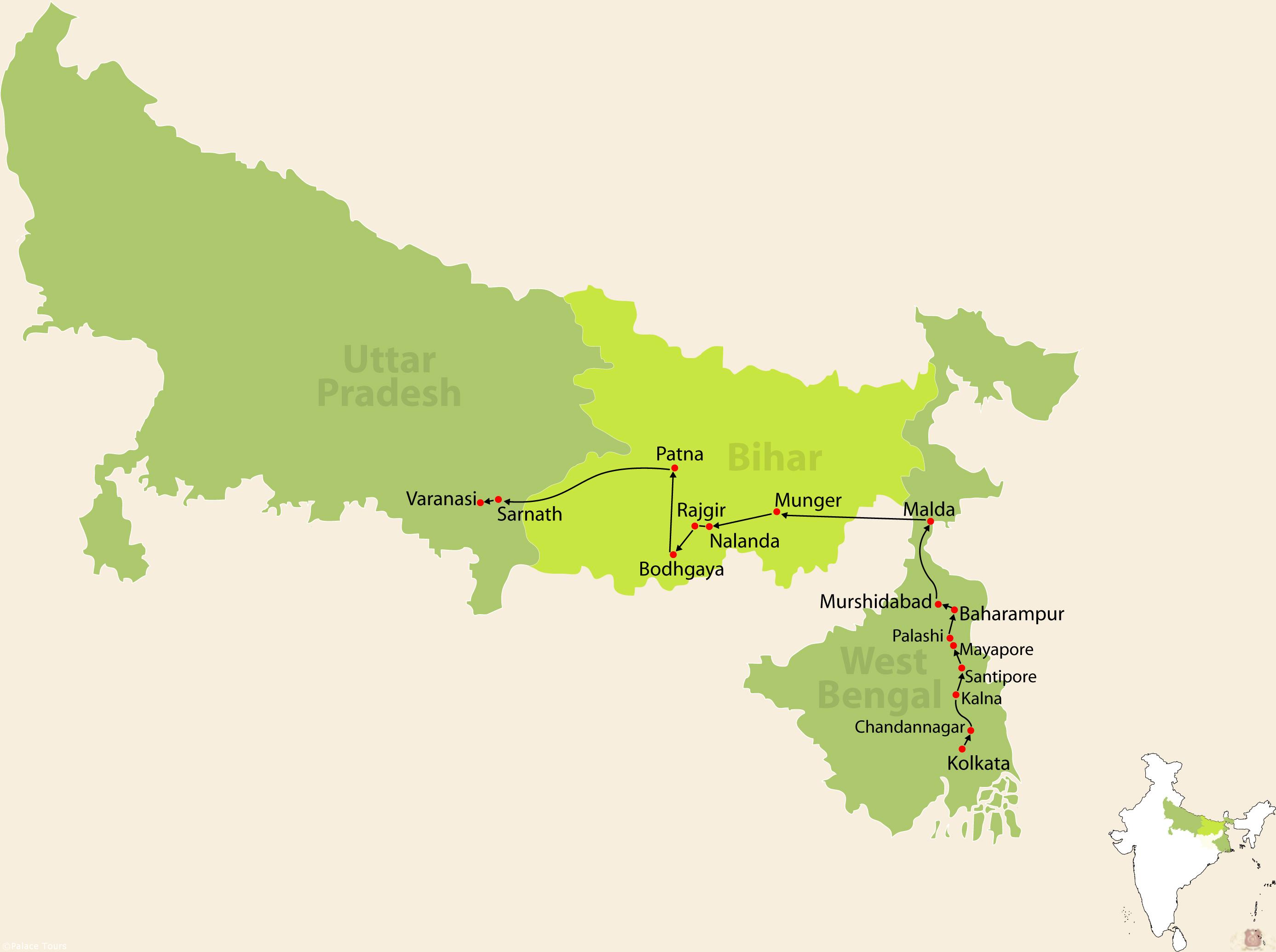 Tour Map
