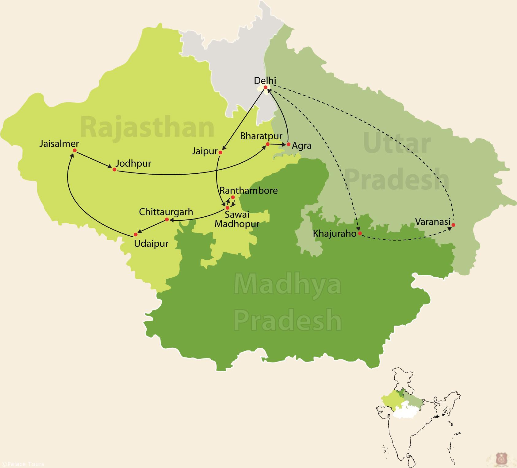 Tour Map