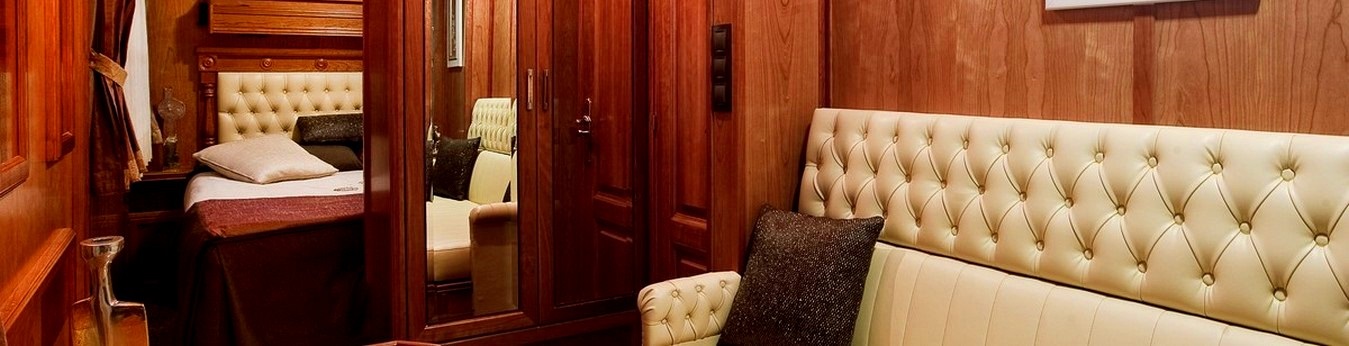 An all suite train with only 14 rooms onboard, providing an intimate experience