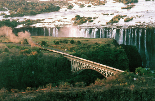 Crossing Victoria Falls