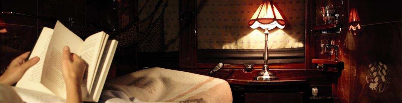 Relax in your cozy cabin after an indulgent first day