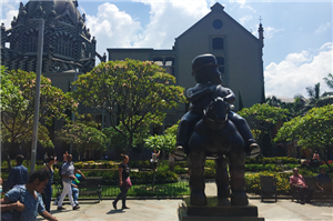 Botero Plaza and Antioquia Museum