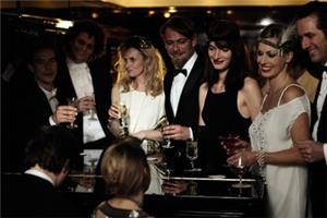 Socialize in the Bar Car