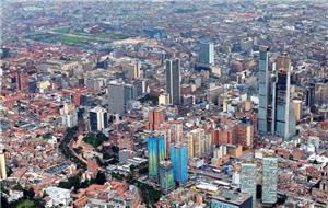 Panoramic view of Bogota