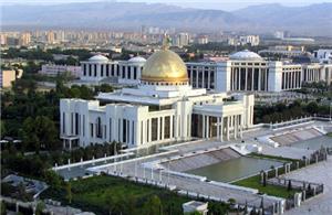 Presidential Palace, Ashgabat, Turkmenistan, central asia, silk road