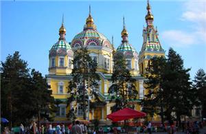 Almaty Cathedral, almaty, Kazakhstan, central asia, silk road
