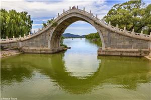 Moon Gate Bridge, Summer Palace of Beijing