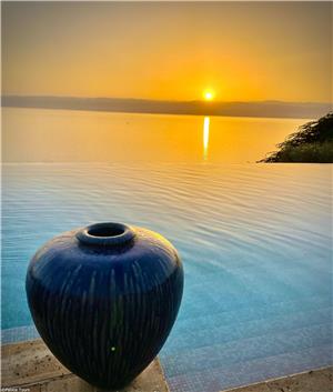 Dead Sea sunset