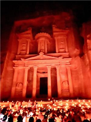 Petra By night