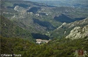 Panoramical view of Covadonga, Asturias