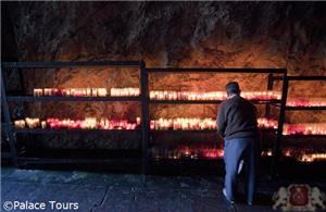 Interior of the Covadonga cave, Asturias