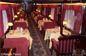 Dinning Lounge on board the train