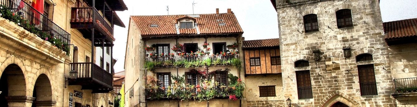 Walk the streets of medieval cities and stop at historical monuments