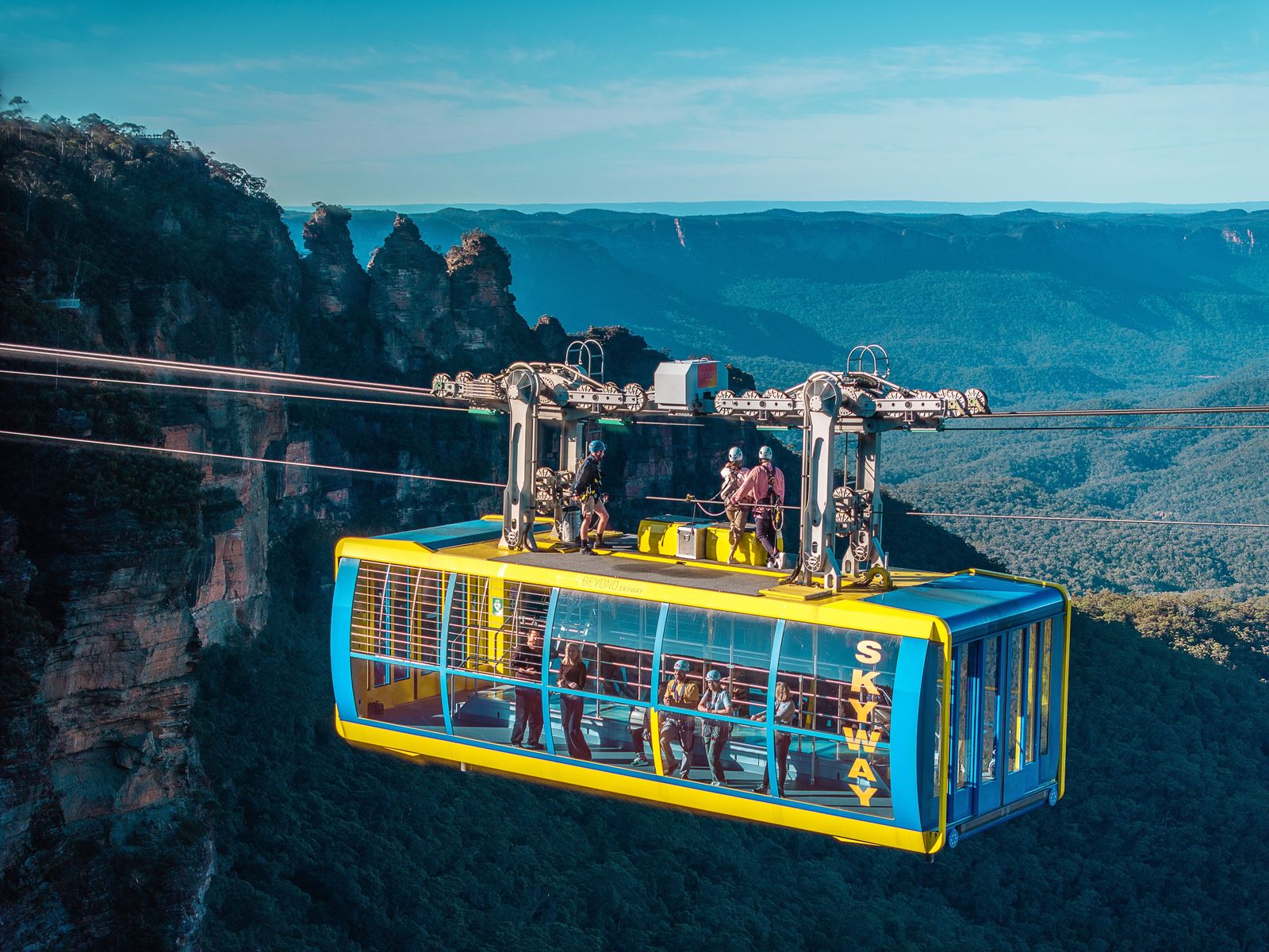Scenic Skyway, Blue Mountains. Photo: Tourism Australia