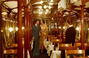 Rovos Rail's Elegant Dining Car