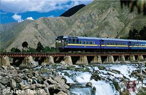 Andean Explorer and Urcos Bridge