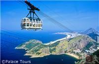 Glass cable-cars to reach Sugar Loaf Mountain (Pão de Açúcar), Rio de Janeiro