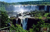 Iguazu Falls at Foz do Iguaçu 