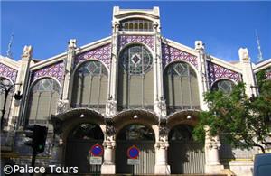 Historical central market of Valencia
