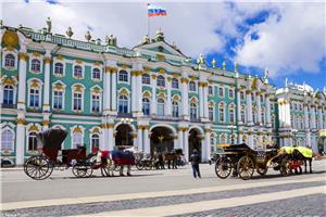 The historic Hermitage Museum