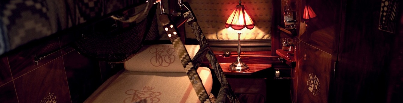 Retreat to your luxurious, cozy cabin for the night after exploring all the train has to offer