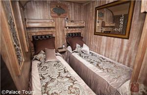 Twin bed suite on board El Transcantabrico