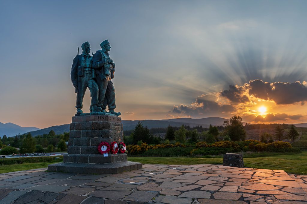 Commando Memorial, Spean Bridge, Lochaber, Scotland, United KIngdom