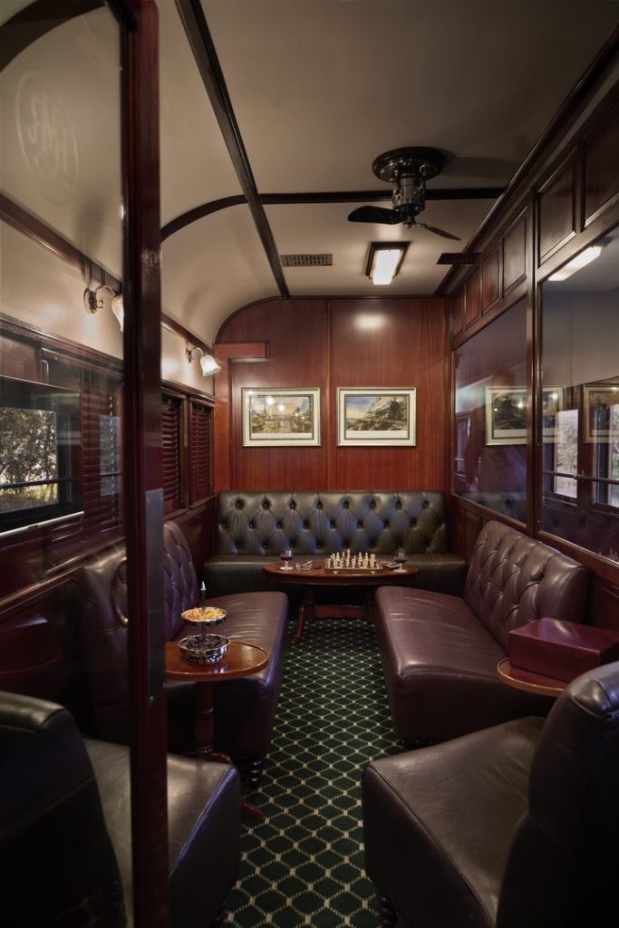 RVR CARS CLUB LOUNGE 2 EY at Rovos Rail Public Cars