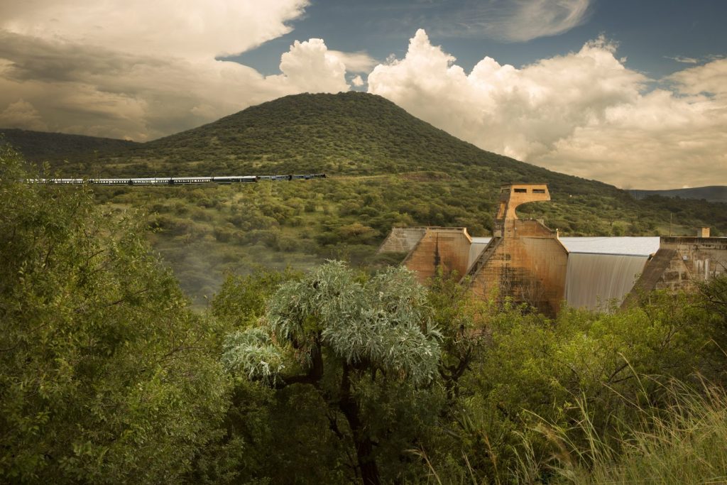 Durban Hills Dam Water at Rovos Rail Train Journeys/Golf Safari/Scenic