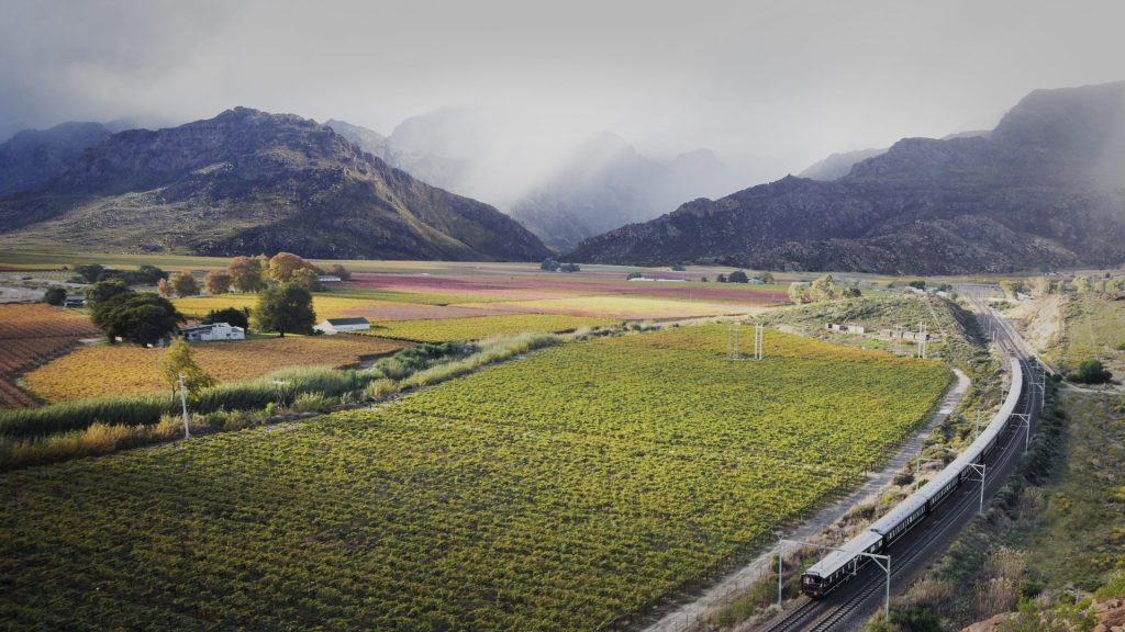 Hex River Valley at Rovos Rail Train Journeys/Cape Town/Scenic