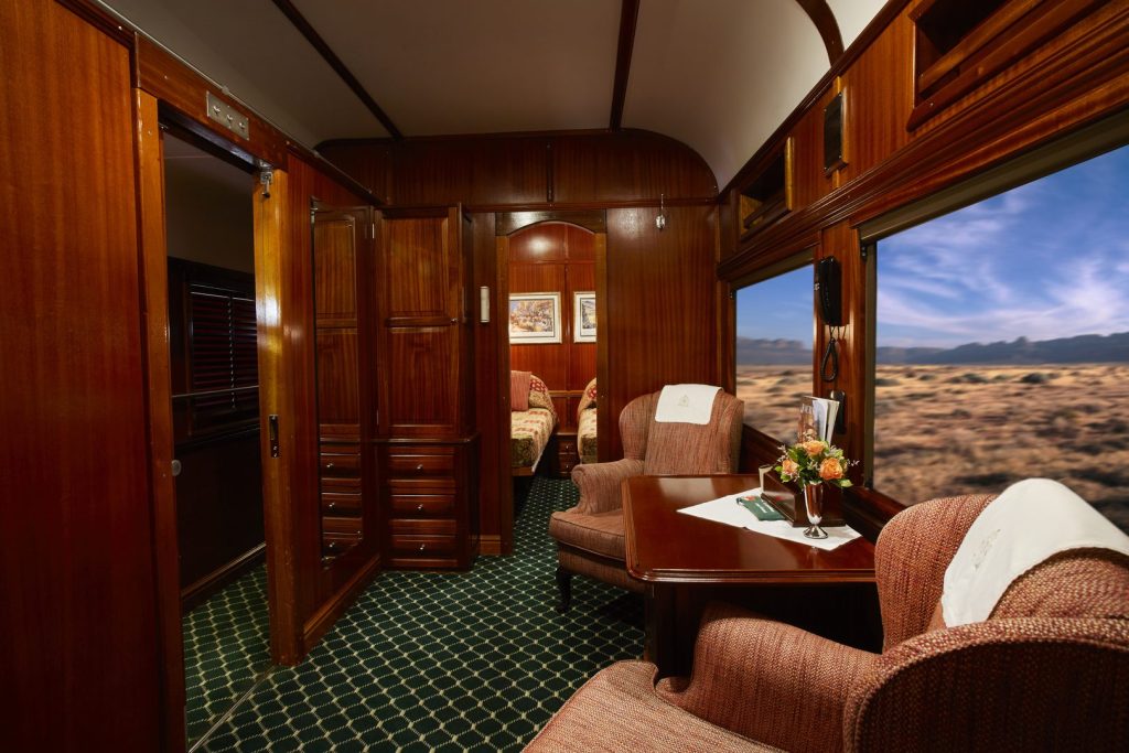 Royal Split Twin at Rovos Rail Suites - Images