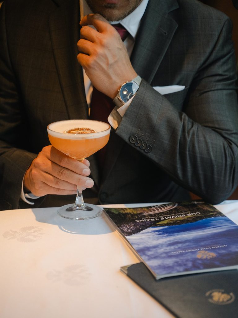Golden Eagle Danube Express: the bar lounge car