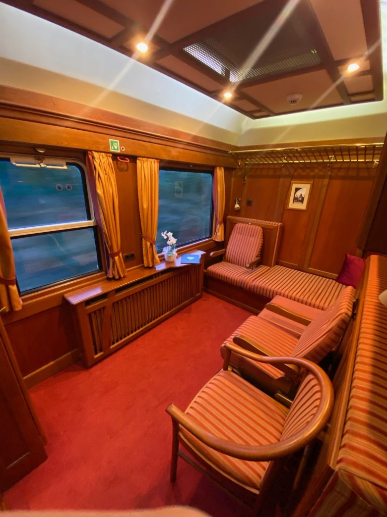 Golden Eagle Danube Express: a Deluxe Class cabin
