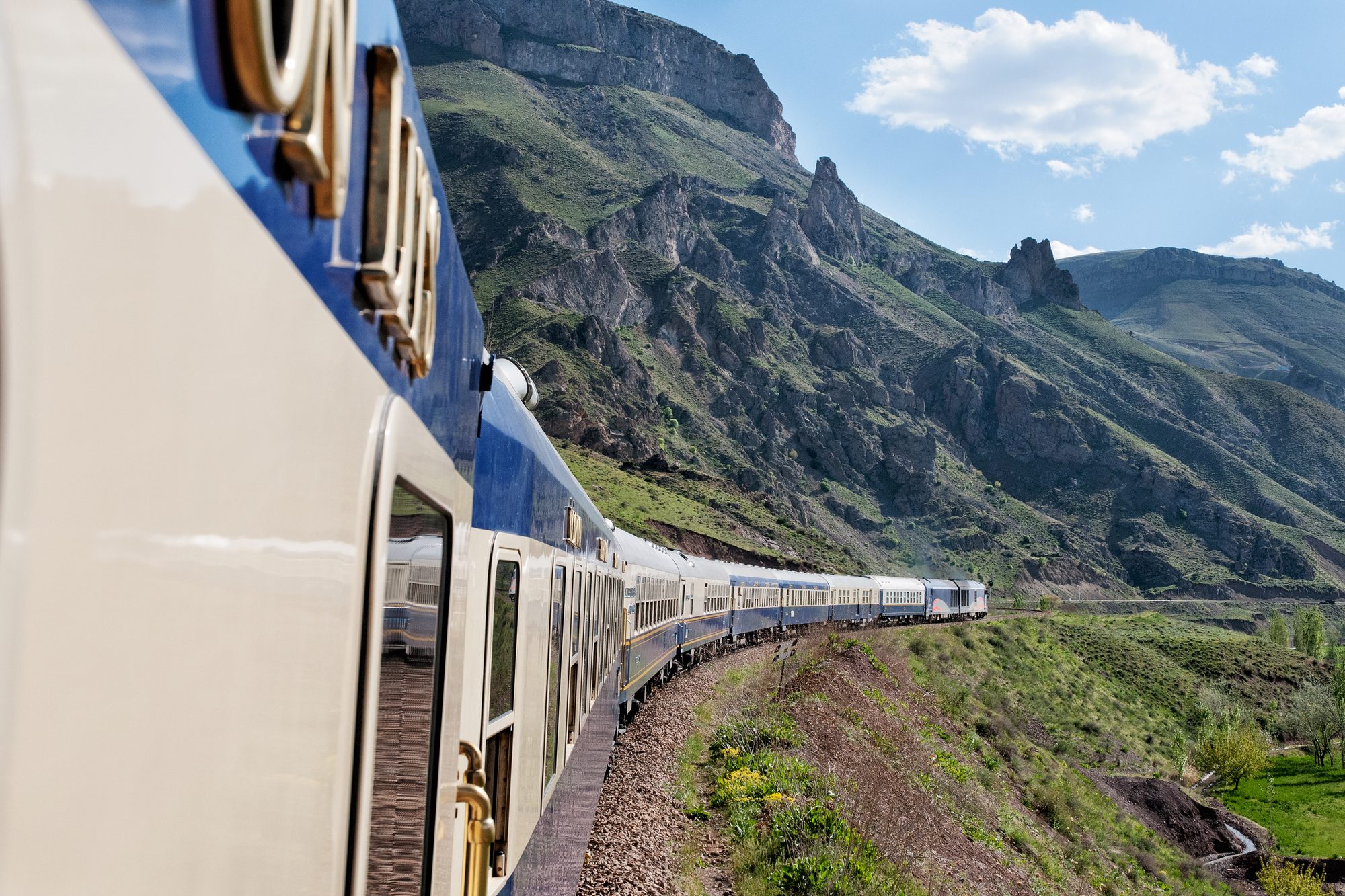 Golden Eagle Danube Express: the train exterior