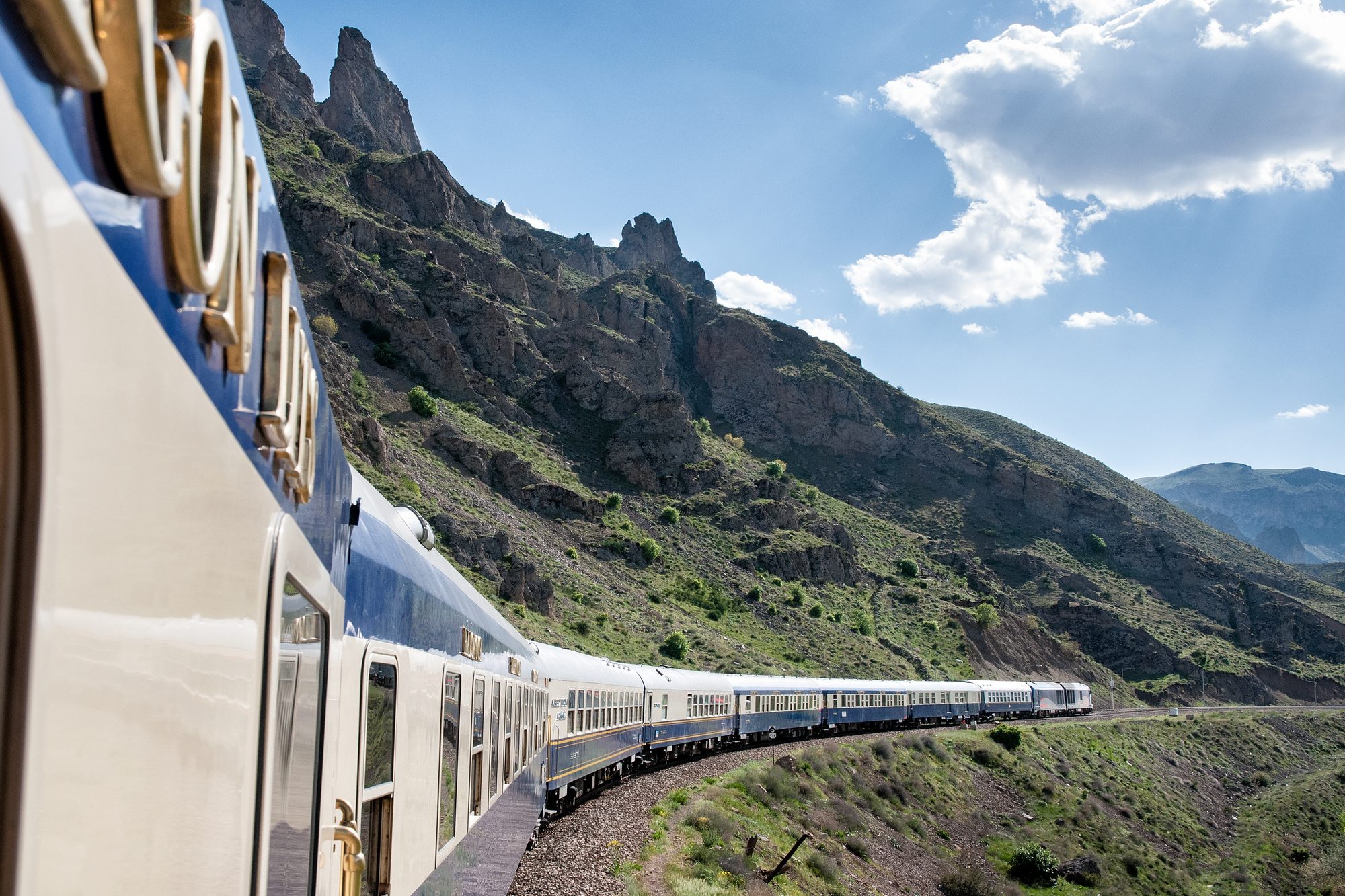 Golden Eagle Danube Express: the train exterior