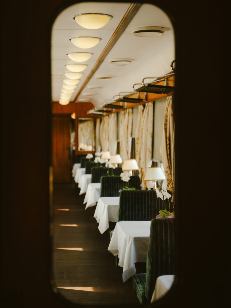 Golden Eagle Danube Express: the restaurant car