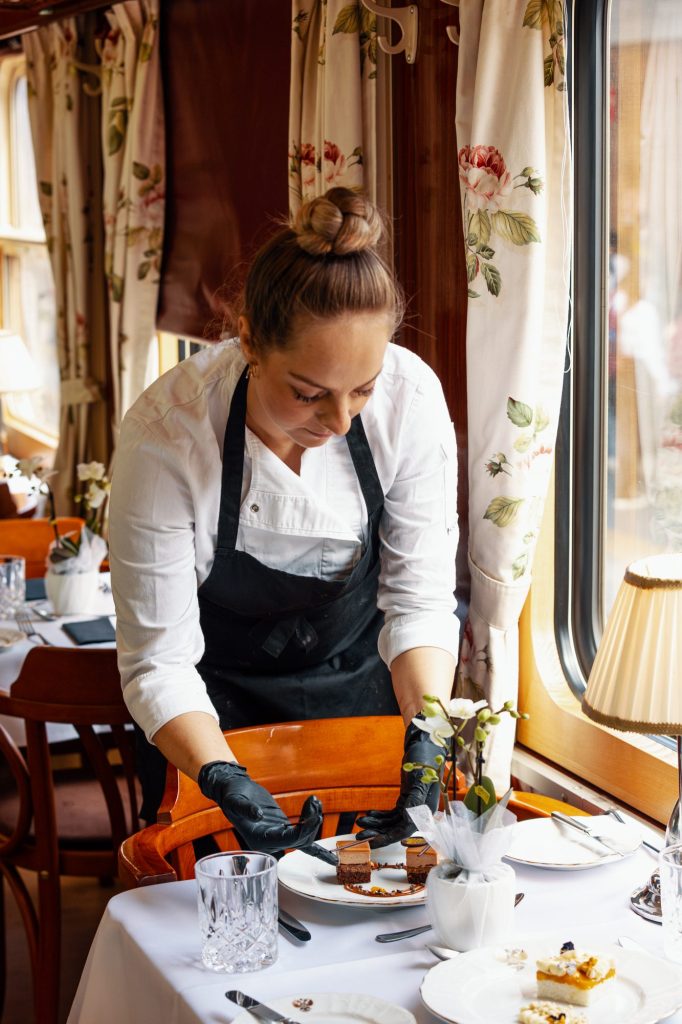 Golden Eagle Danube Express: the restaurant car