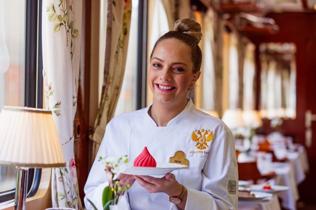 Golden Eagle Danube Express: train staff on board