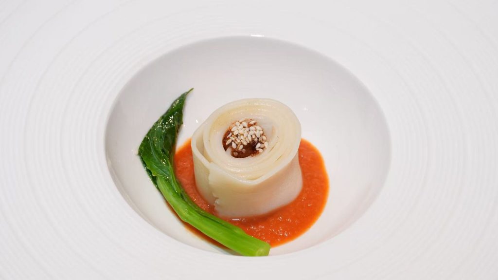 Golden Eagle Silk Road Express: dishes served on board
