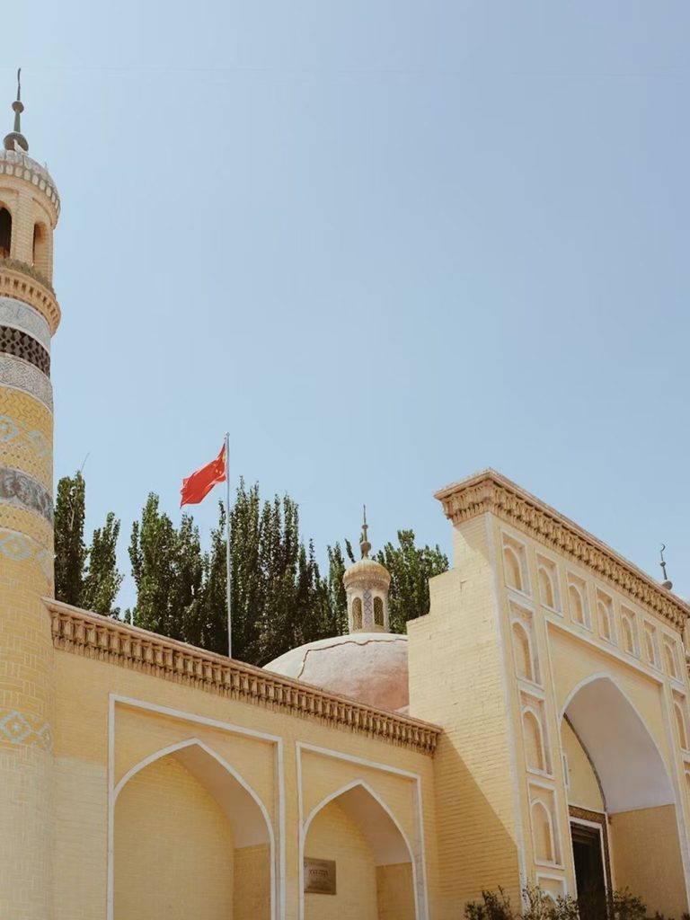 Golden Eagle Silk Road Express: the Id Kah Mosque, Kashgar