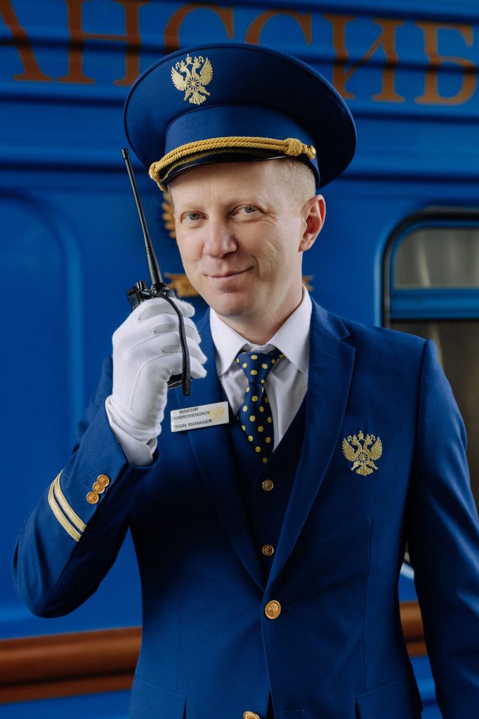 Golden Eagle: train staff on board