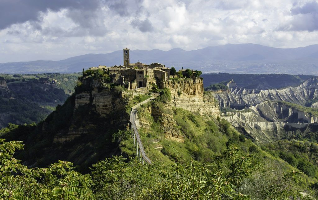The hilltop village of Civita di Bagnoregio — Civita di Bagnoregio, Italy