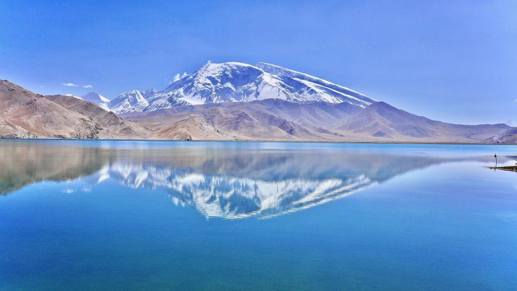 A mountain lake near Kashgar — Kashgar, Xinjiang, China