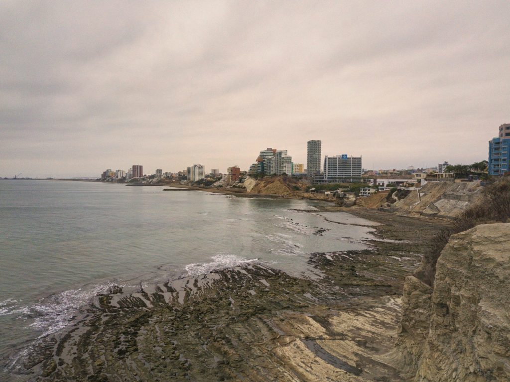The Manta skyline by the sea — Manta, Ecuador