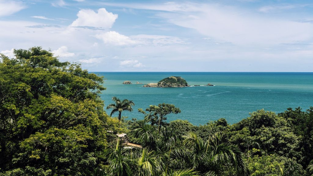 Rainforest meeting the Pacific at Manuel Antonio — Manuel Antonio, Quepos, Costa Rica