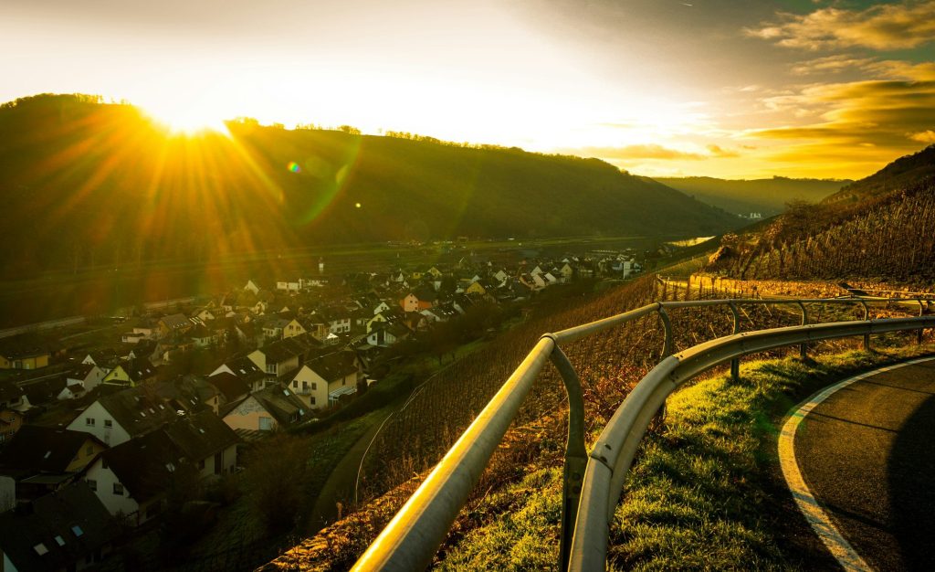 A village on the Moselle near Alken, Germany