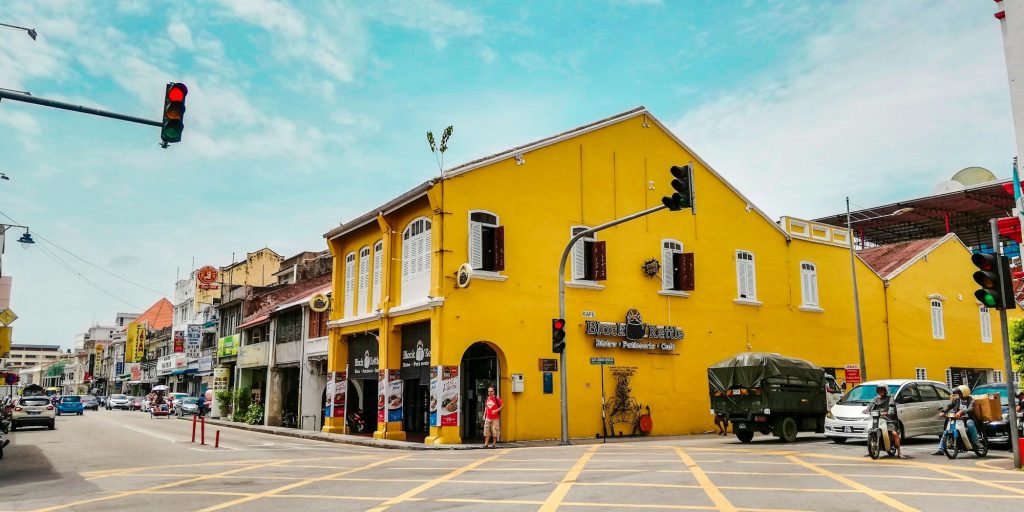 A colonial building in George Town — George Town, Penang, Malaysia
